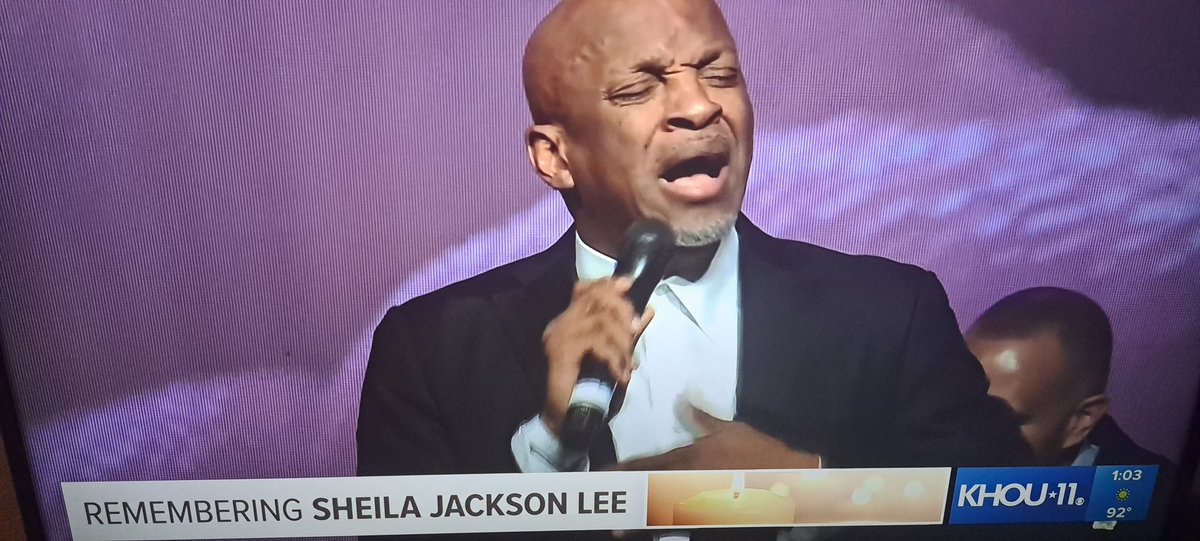 wareship2000's tweet photo. Today Is A Celebration Of Life For #SheliaJacksonLee At #FallBrookChurch #Ahora #HoustonRoyalty #SJL #SheliaJacksonLee #AnotherSoldiersGoingHome #StrikeUpTheBand She Was a One Of Kind #CongressWoman And, Person! #HoustonHomelessHotel Will Never Let Your Fade Away! #GreatLegacy https://t.co/ns6NTgOYiT