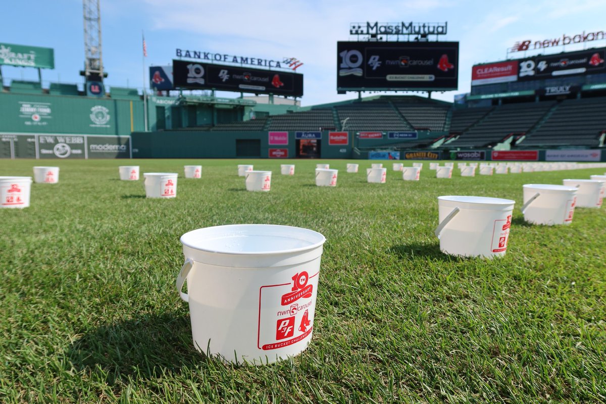 My family and I had an amazing time celebrating the 10 Year Anniversary of the Ice Bucket Challenge at Fenway Park today. Thank you to everyone who came out. We are so proud to be a part of the fight against ALS.