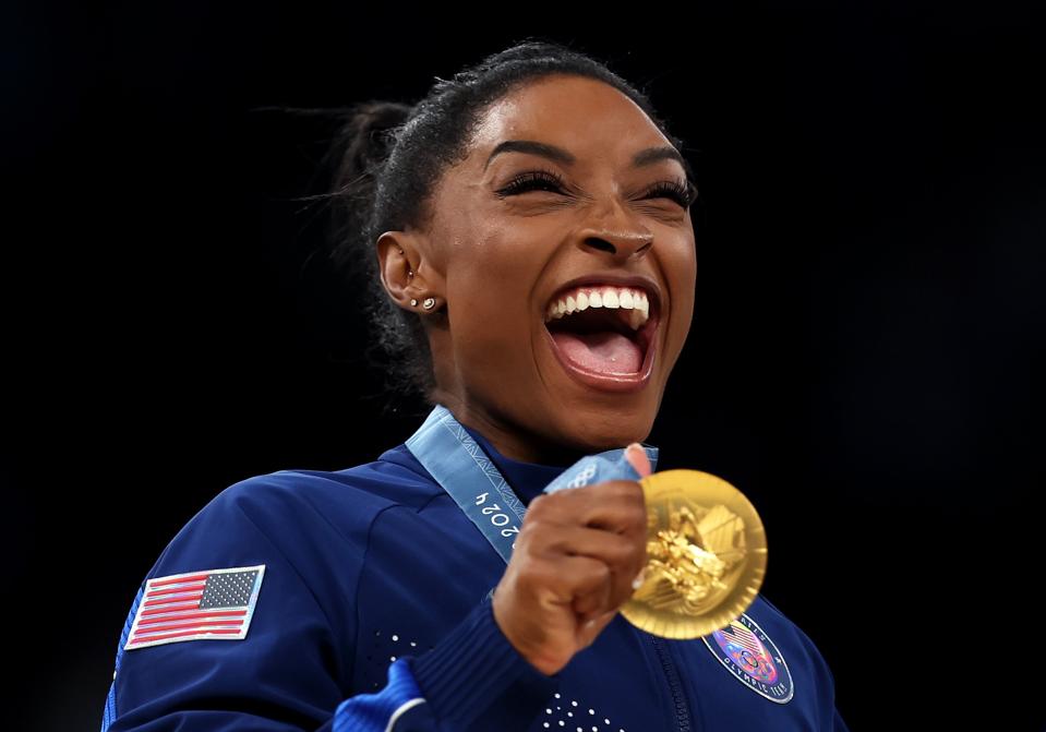 And that makes six. The U.S. added to their dominant Olympic all-around streak on Thursday with Simone Biles winning the Olympic all-around gold, her second time. 
go.forbes.com/c/kQfC