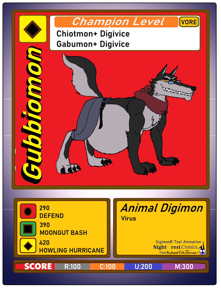 NightCrestComic's tweet photo. Happy Digimon day everyone! Here's my line of digimon I made. Hey, if Takoto make his own, why can't I?
Chiotmon, Gubbiomon, GrandGubbiomon, and Gevadanmon
#digimonanimation25th #digimonday #fanmon #digimon https://t.co/0mj377Hsoy