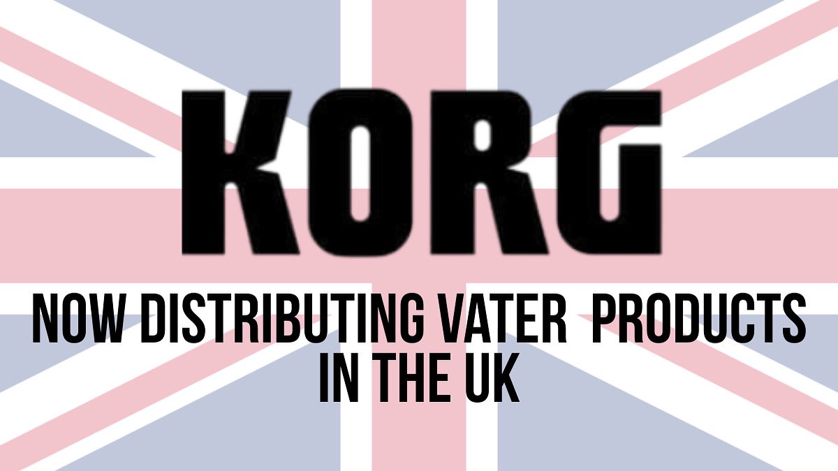 Vater Drumsticks (@vaterdrumsticks) on Twitter photo UK friends, dealers and artists! Effective today, August 1st, Korg UK Ltd. is the official distributor for <a href="/VaterDrumsticks/">Vater Drumsticks</a> Drumsticks in the UK! Please contact Korg UK directly for all your Vater needs! brands.korg.co.uk
Full press release at vater.com UK friends, dealers and artists! Effective today, August 1st, Korg UK Ltd. is the official distributor for <a href="/VaterDrumsticks/">Vater Drumsticks</a> Drumsticks in the UK! Please contact Korg UK directly for all your Vater needs! brands.korg.co.uk
Full press release at vater.com