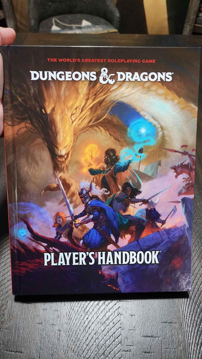 D&amp;D '24's new Player's Handbook mega thread incoming! Pull up a chair, grab some popcorn, (*cough* toss a follow...) and let's get into this thing!

This thing coming in at 384 pages to the originals 319.