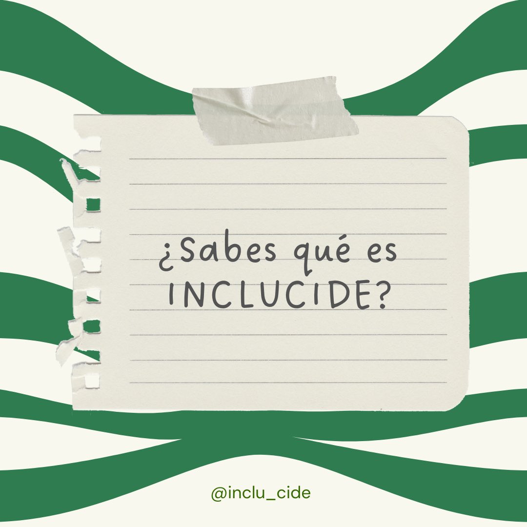 IncluCIDE tweet media