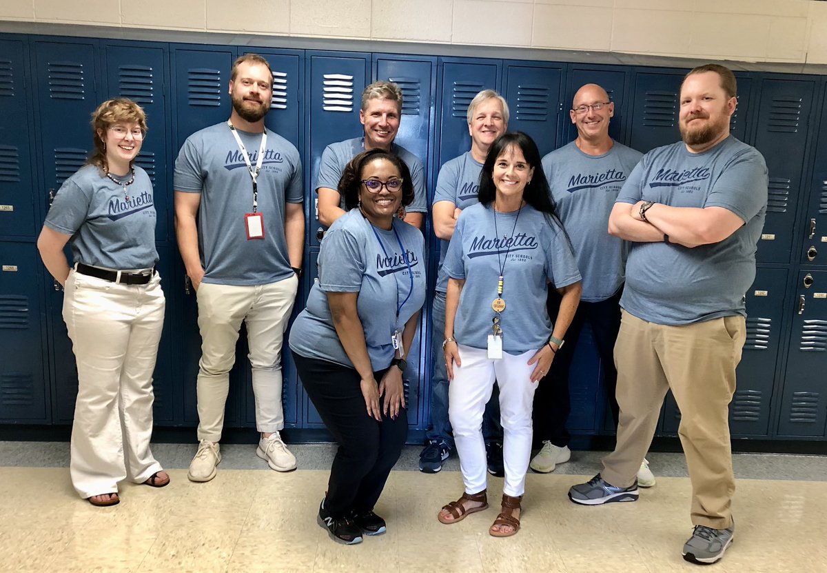 Dr. Linda Skaggs (@drskaggsmms) on Twitter photo Introducing the new Dream Teamโฆ The 8th Grade Social Studies Department at <a href="/MariettaMiddleS/">MariettaMiddleSchool</a>! Introducing the new Dream Teamโฆ The 8th Grade Social Studies Department at <a href="/MariettaMiddleS/">MariettaMiddleSchool</a>!