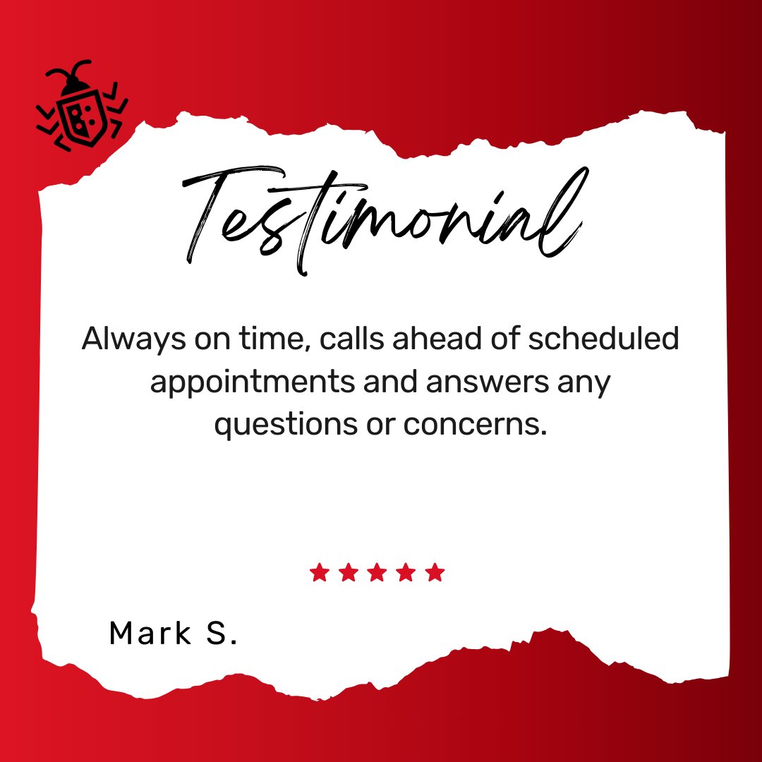 PalmettoExandMC's tweet image. Do our notifications of arrival help you plan or would you rather us come and leave and you never have to know? 😆

#pestcontrol #localexterminator #palmettoexterminators #homepestcontrol #residentialpestcontrol #termitecontrol #mosquitocontrol