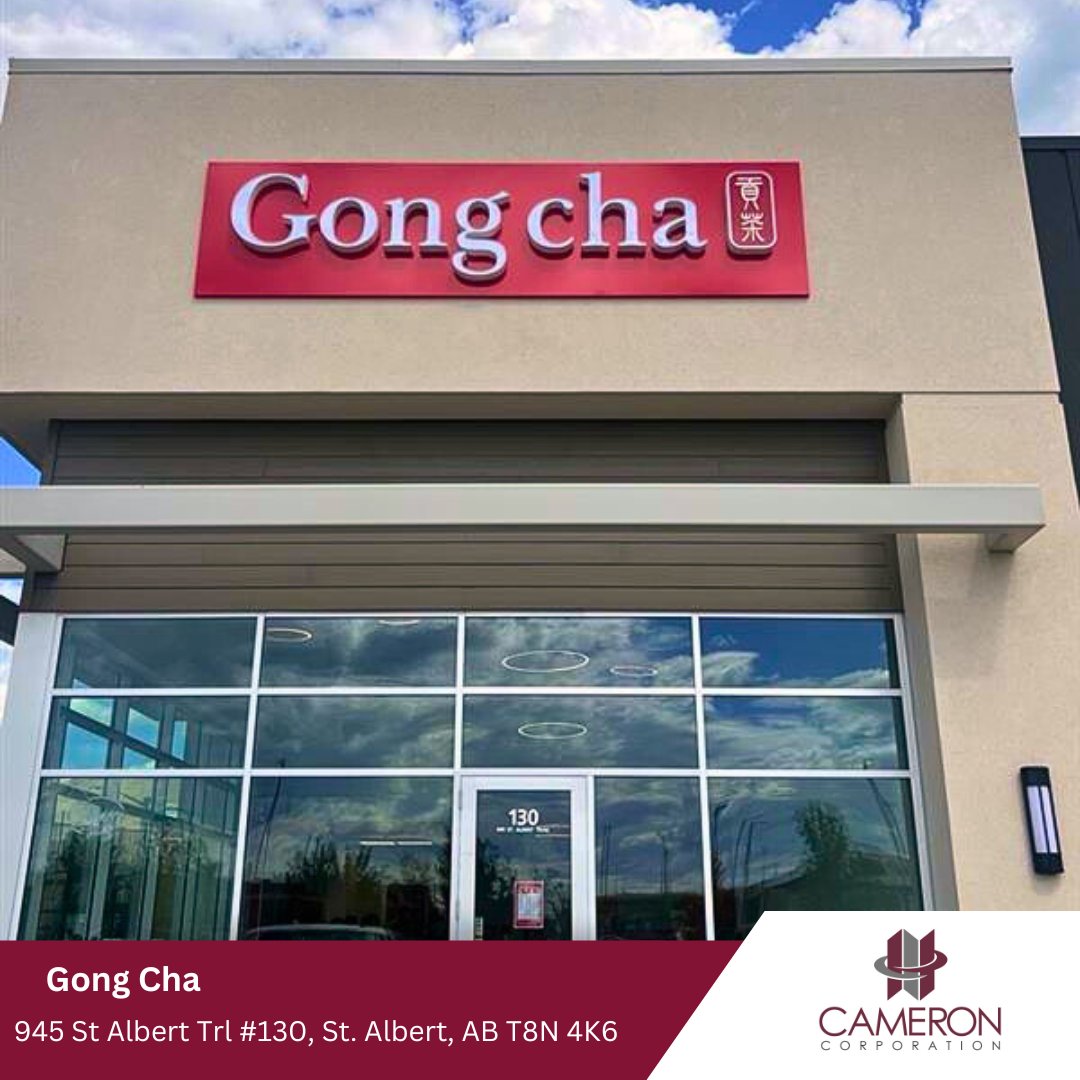 Gong Cha is now open at Erin Ridge! Bring your friends and family to grab a refreshing, premium quality bubble tea and check out the variety of delicious waffles. 
 
To explore more leasing opportunities, access our website: lnkd.in/g5Wr9fD4