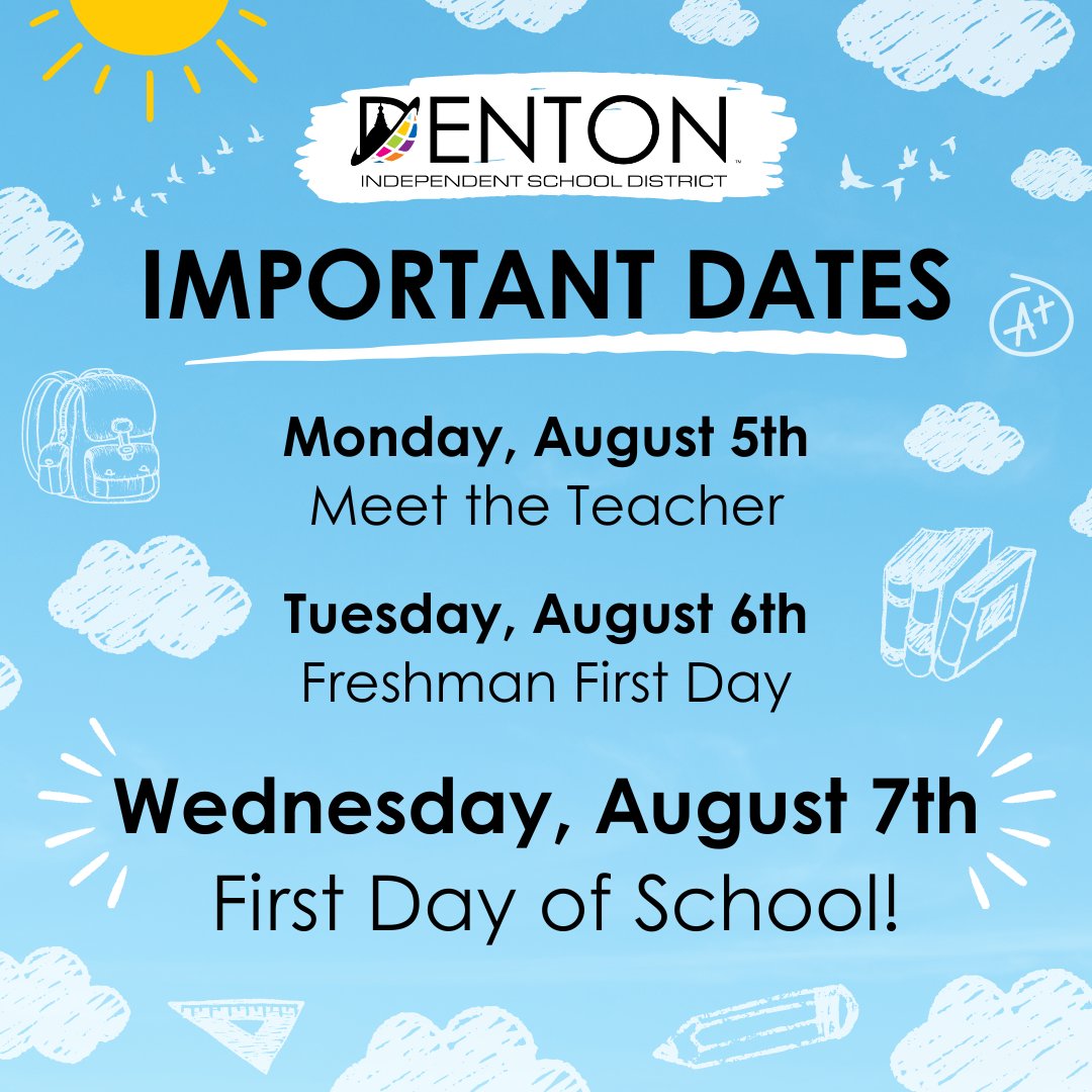 Next week is a big one for us.  "Meet the Teacher" gets things started on Monday. Everyone comes back on Wednesday. We can't wait to see you again!