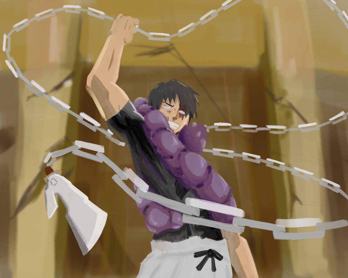 MainstreamArt's tweet photo. Toji Fushiguro  lmk ur thoughts on the piece #art #drawing #anime #jjk #jujutsukaisen #jjk #toji #fushiguro https://t.co/0pjV10KJM5