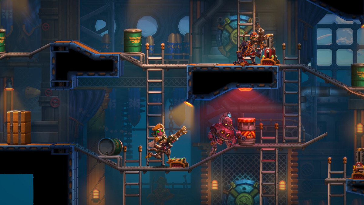 Jacob, Leo, and I talk about how much we're enjoying Steamworld Heist 2 on this week's podcast, and you can watch me stream some of it RIGHT NOW! twitch.tv/minnmaxshow