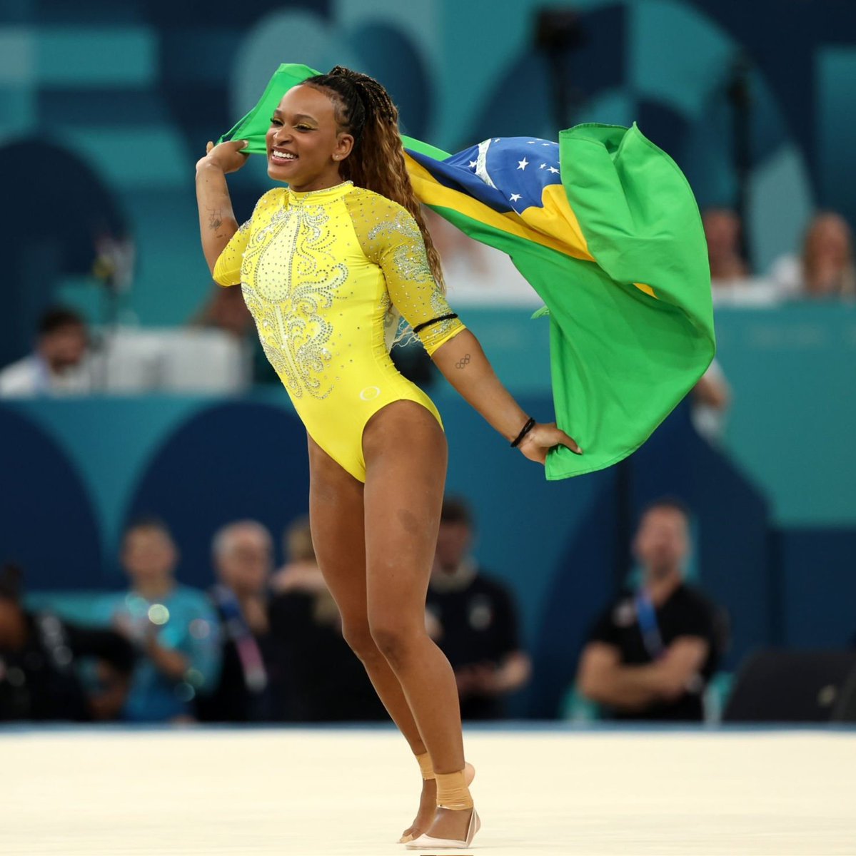 A felicidade de quem sabe que fez história #GinasticaArtistica