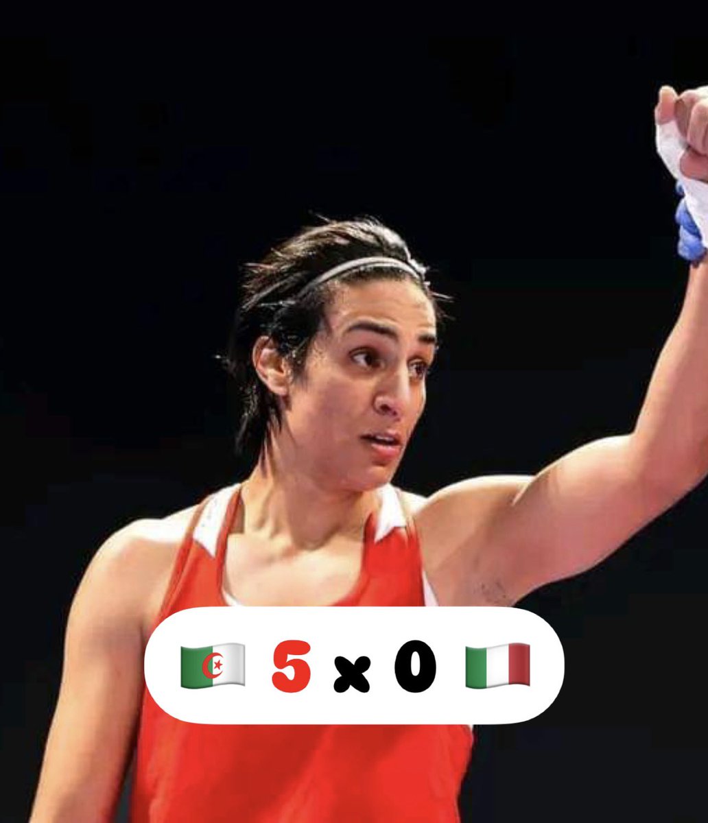 إيمان خليف فخر العرب اللي خلت بطلة إيطاليا تعيط ، بجد عيطت وخلت ايطاليا كلها تعيط