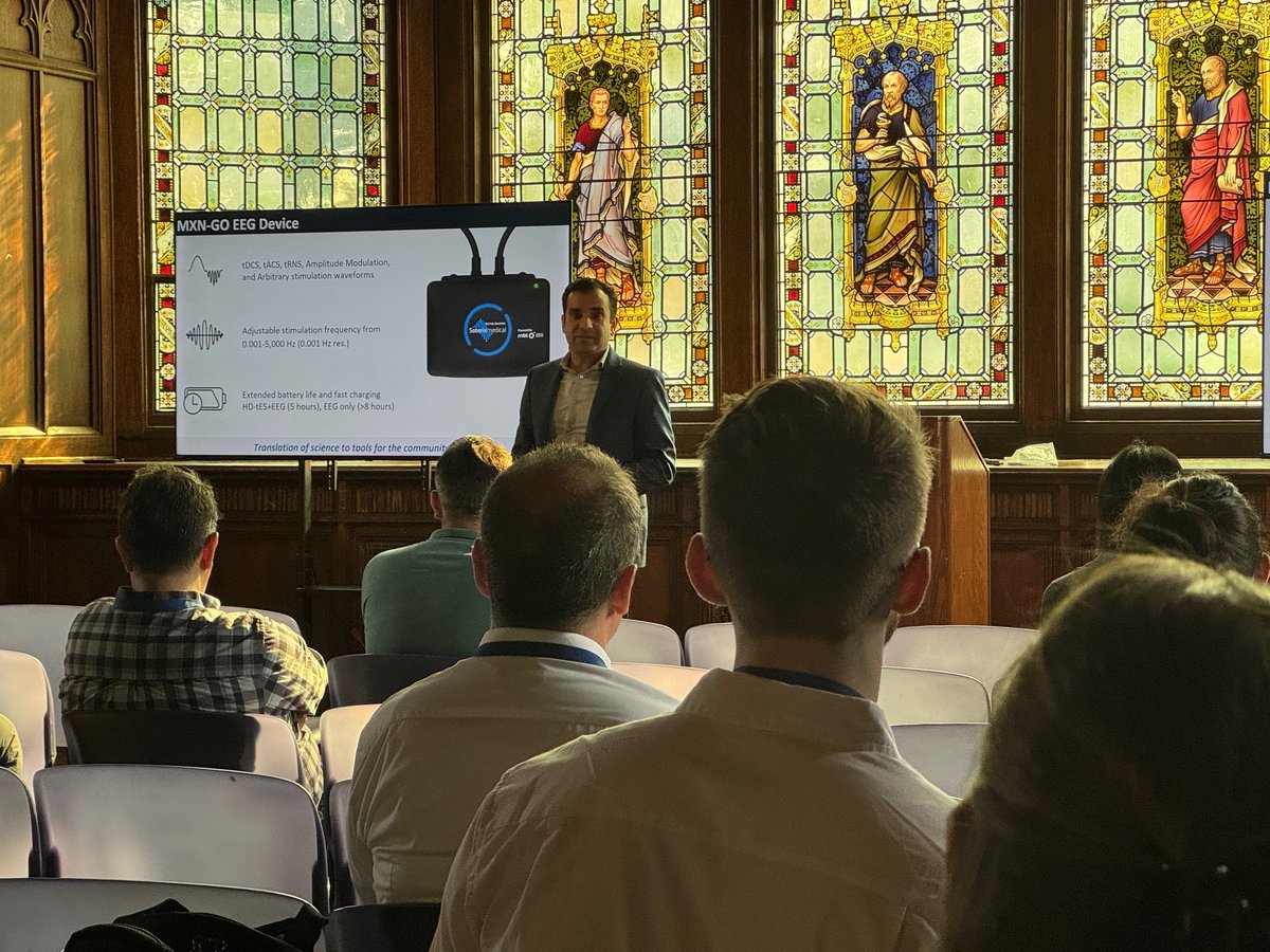 Soterix Medical workshop on the latest technology updates in neuromodulation and neuromonitorong at the 2024 NYC Neuromodulation Conference. #NYCN2024