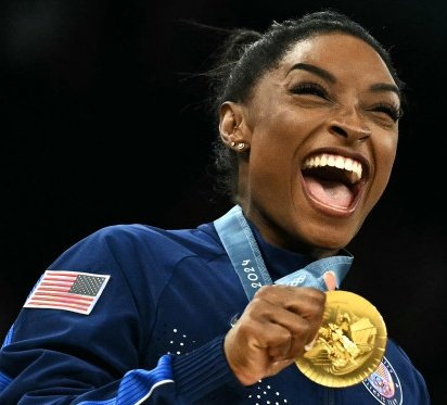 acnewsitics's tweet image. Attention MAGAs: Simone Biles is also black.