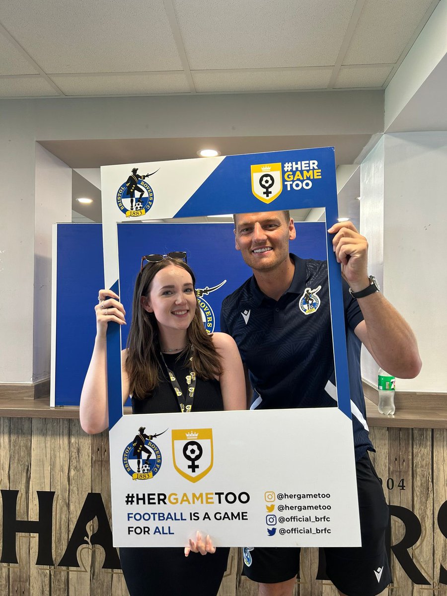 BRFC Her Game Too (@hgt_brfc) on Twitter photo WHAT A DAY 💙
Thank you for having us <a href="/Official_BRFC/">Bristol Rovers</a> 💙
Also a huge thank you to everyone who popped over to say hello! 👋 WHAT A DAY 💙
Thank you for having us <a href="/Official_BRFC/">Bristol Rovers</a> 💙
Also a huge thank you to everyone who popped over to say hello! 👋