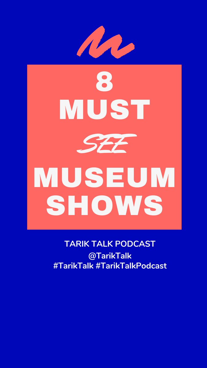 tariktalk's tweet photo. This week’s 8 essential museum shows to see! @diaartfoundation @elmuseo @fotografiska @guggenheim @japansociety @juddfoundation @momaps1 @themuseumofmodernart #tariktalk #tariktalkpodcast #podcastart #podcast #art #arte #gallery #museum #artpodcast #applepodcast #spotifypodcast https://t.co/nIxN75fIUH