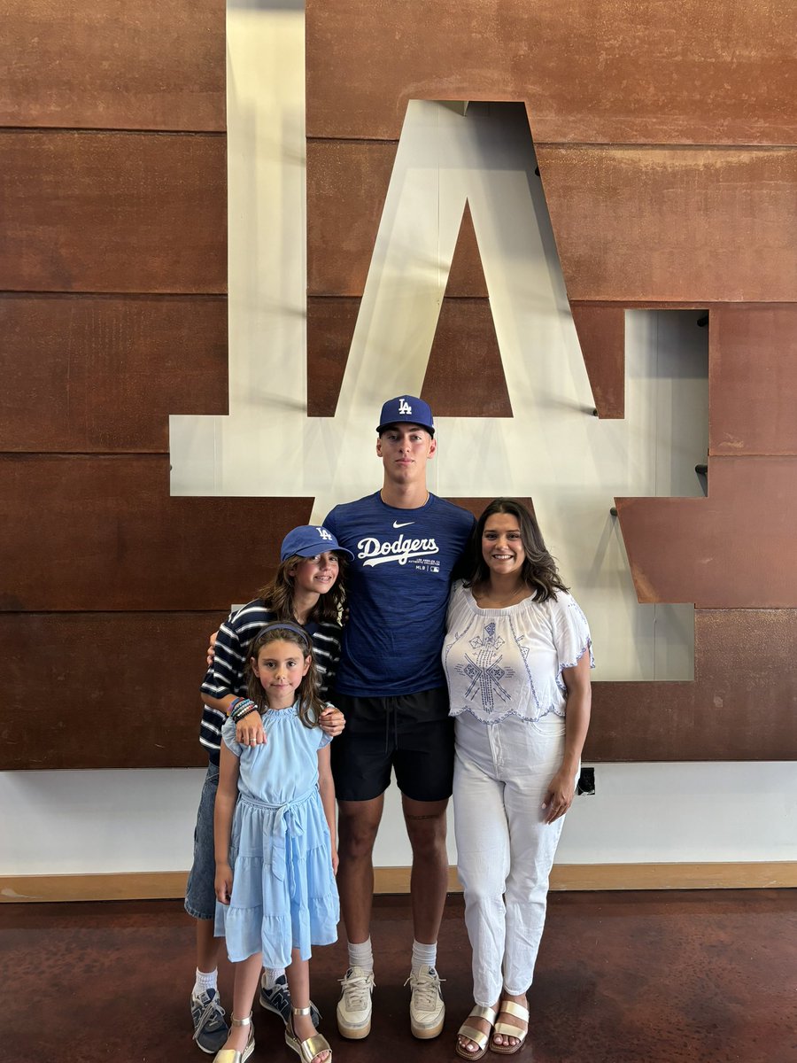 Excited to make it official with the <a href="/Dodgers/">Los Angeles Dodgers</a>. Thankful to all that have made this possible. Grateful but no satisfied, more to come. #AGTG