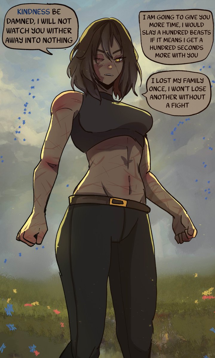 basedbinkie's tweet photo. Near Odyssey's end, a woman's resolve