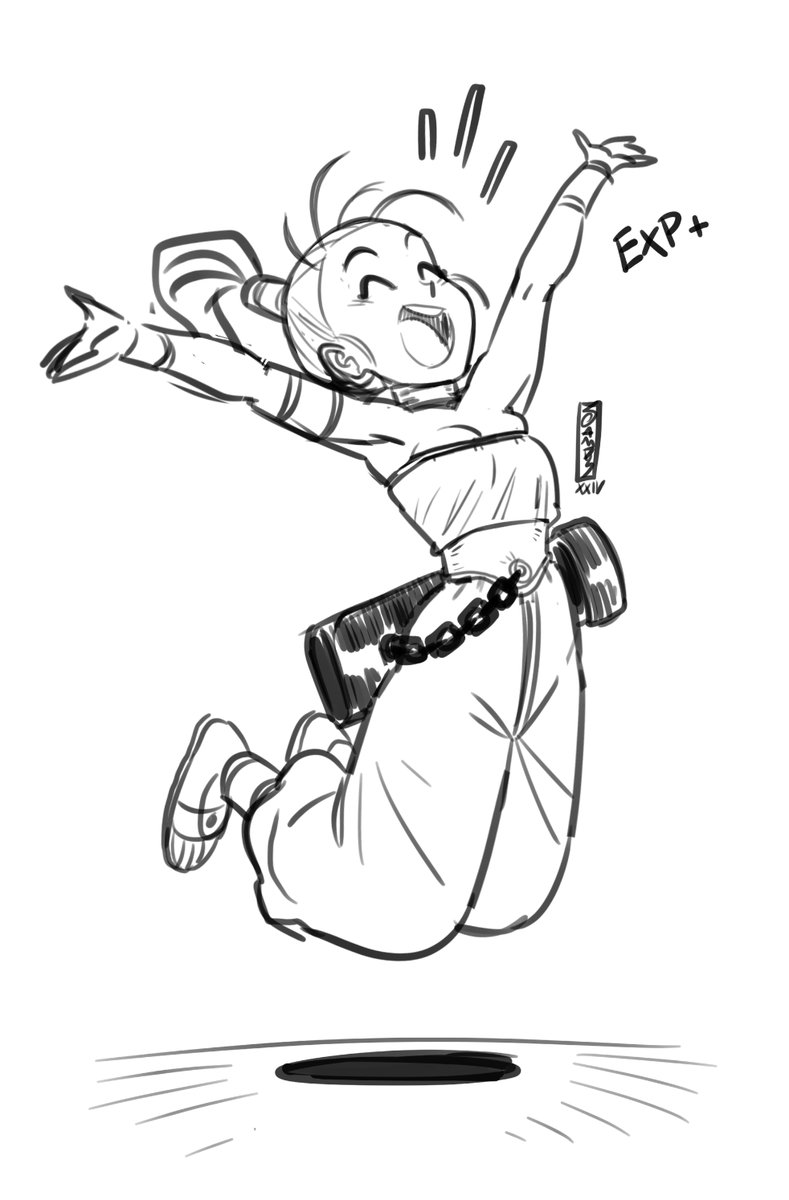 If anyone is curious, this is what my sketches look like before I clean them up with inks.