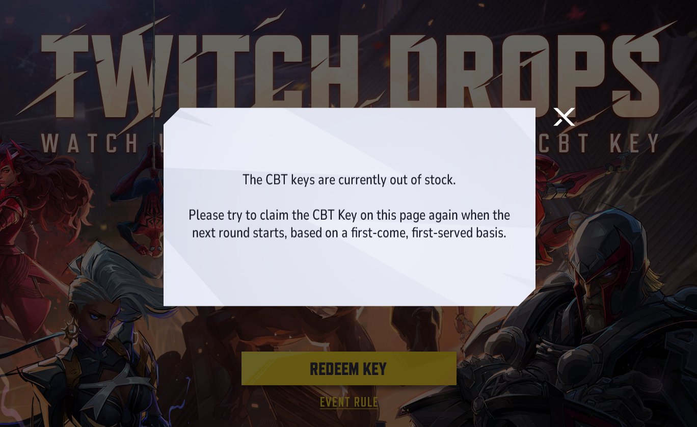 SiB | Swirft on X: “I’ll give BH codes for a Marvel Rivals key at 