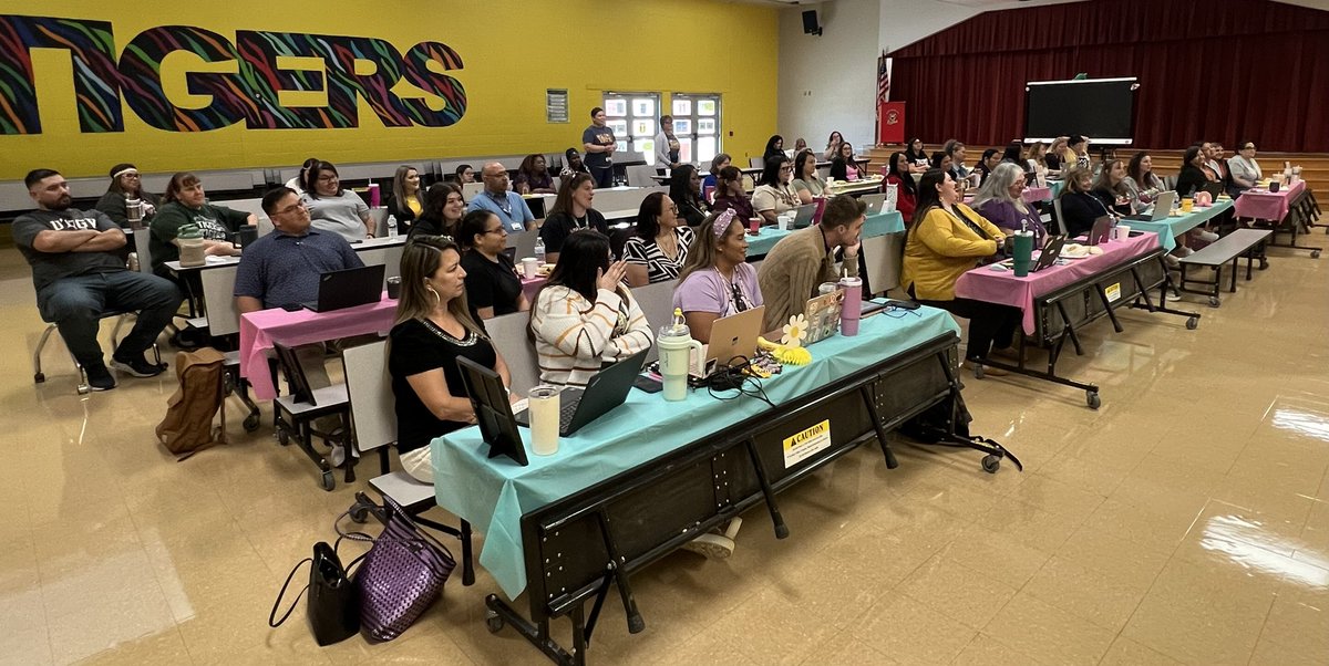 Federico Saqui (@fedesaqui) on Twitter photo Today we welcomed our amazing <a href="/OakParkES/">Oak Park Elementary</a> staff in a groovy way. Our campus PD is off to a fabulous start. 🐅 24-25 will be the best year yet. Today we welcomed our amazing <a href="/OakParkES/">Oak Park Elementary</a> staff in a groovy way. Our campus PD is off to a fabulous start. 🐅 24-25 will be the best year yet.
