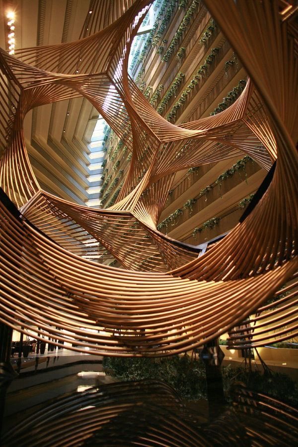 The Brutalist design of the Hyatt Regency San Francisco 

By architect John Portman (1973)