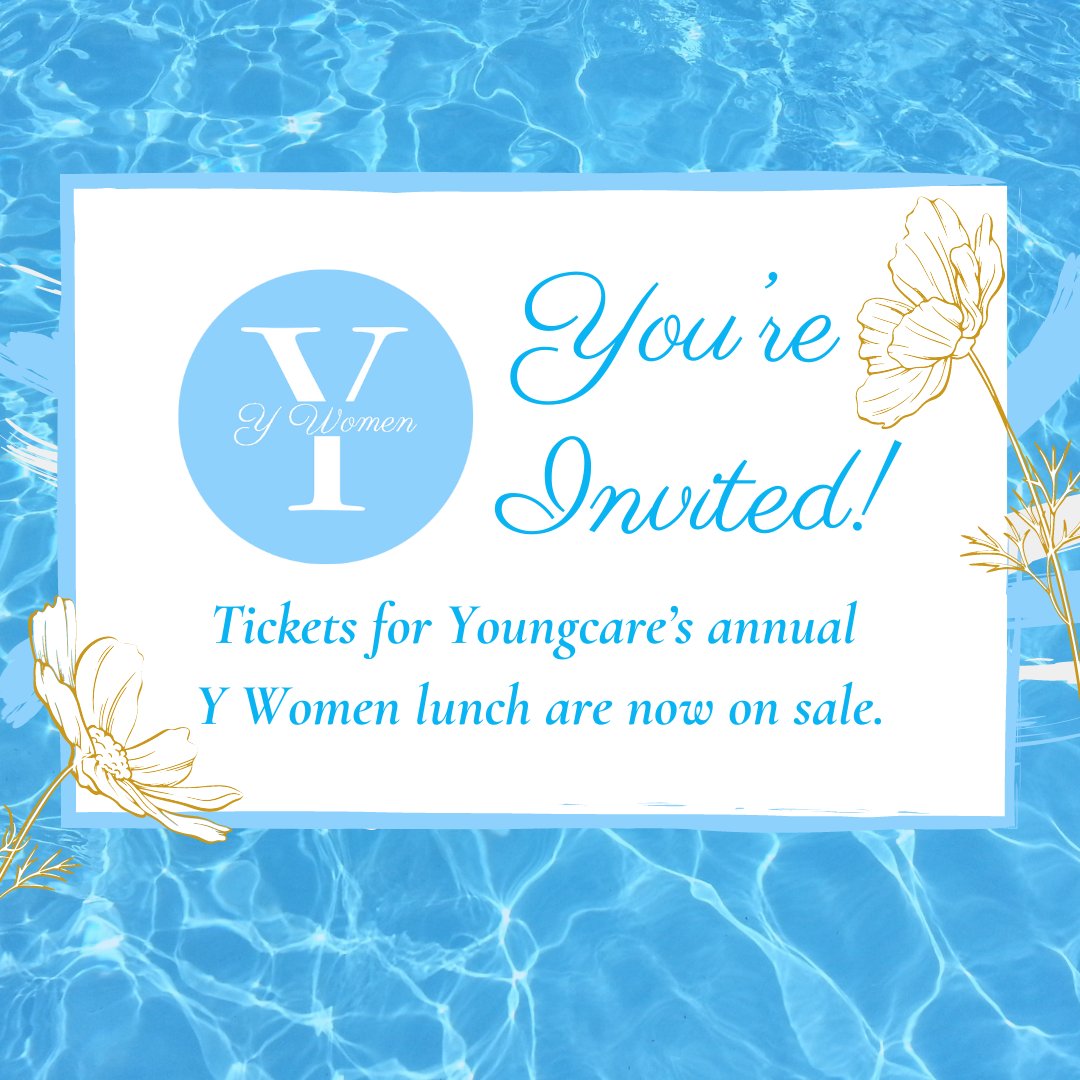 Ladies, this event is just for you! You're invited to Youngcare's annual Y Women lunch.

Join us for an afternoon surrounded by inspiring and influential women, all while raising vital funds for young people with complex and permanent disabilities.

bit.ly/3YMnKgj