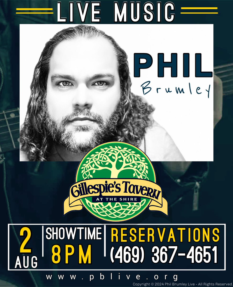 philbrumleylive's tweet photo. FRIDAY NIGHTS ARE FOR FUN! https://t.co/NdtA7Krwm7