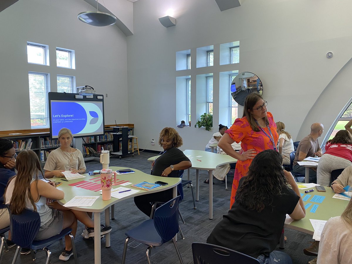 Hembree Springs (@hembreesprings) on Twitter photo The first of a year long plan to bring SIOP strategies to teachers! Coaches and CST introduced Interaction strategies and Language Objectives—good for all students but especially helpful for our ESOL students to provide greater access to the curriculum! <a href="/FultonZone5/">Angela Parham</a> <a href="/nancy_lahey/">NancyLaheyHSES</a> The first of a year long plan to bring SIOP strategies to teachers! Coaches and CST introduced Interaction strategies and Language Objectives—good for all students but especially helpful for our ESOL students to provide greater access to the curriculum! <a href="/FultonZone5/">Angela Parham</a> <a href="/nancy_lahey/">NancyLaheyHSES</a>