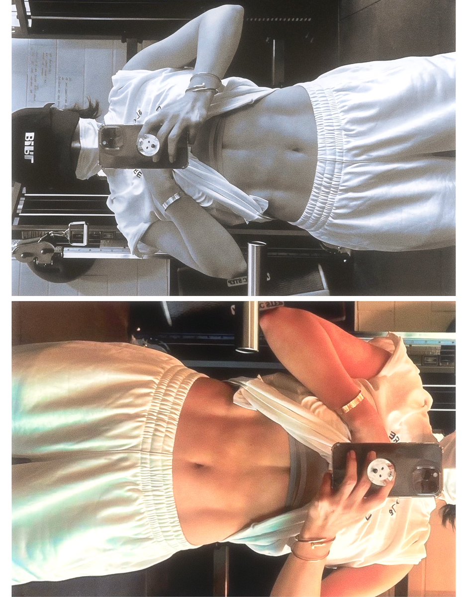 the category is abs and junghwa always wins.