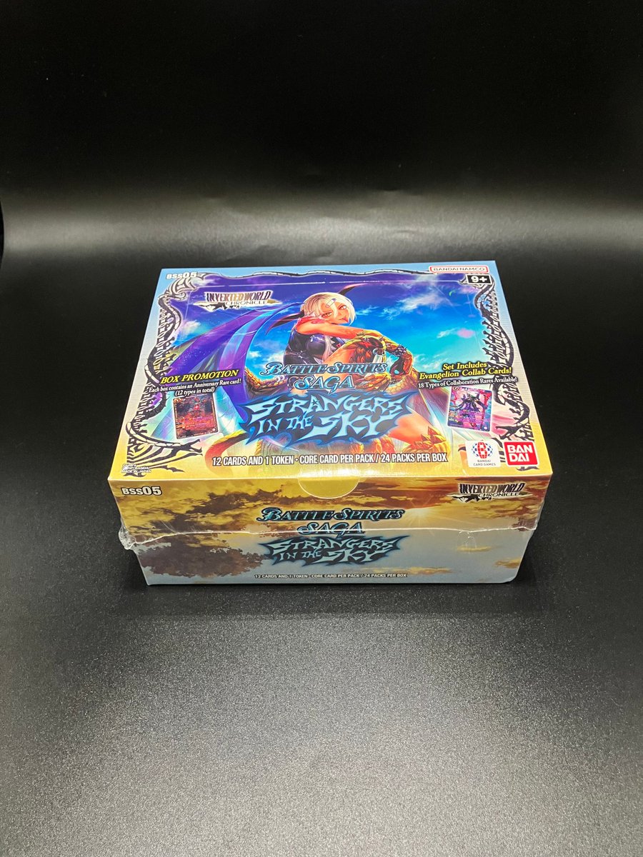 BSS_TCG's tweet photo. [New Product Release]
Hello Summoners!
The Booster Pack [BSS05] STRANGERS IN THE SKY is available in stores from today, August 2!
Enjoy building up your decks and exploring the Inverted World!
Details: https://t.co/v5MUgiJHmr
#battlespiritssaga https://t.co/TudWLss2o0