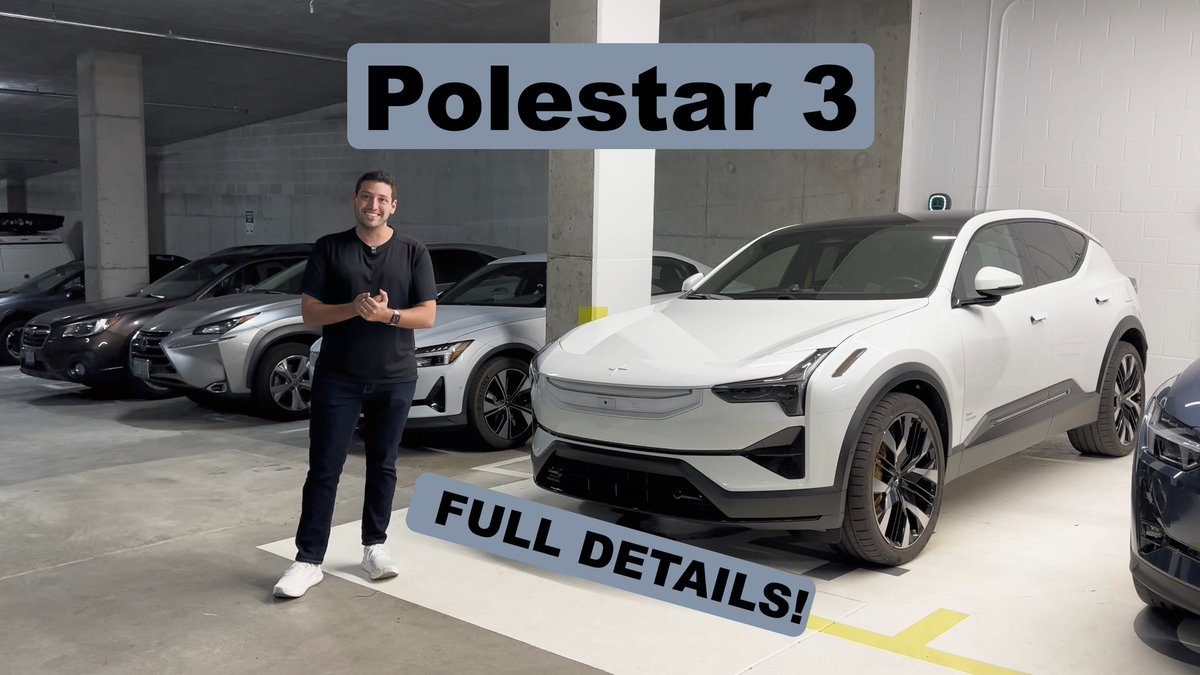 autoswithizzo's tweet photo. Polestar 3 FULL details! Exterior, interior, and software deep dive!

https://t.co/1cemhFrldA https://t.co/txIbm3m7Yf