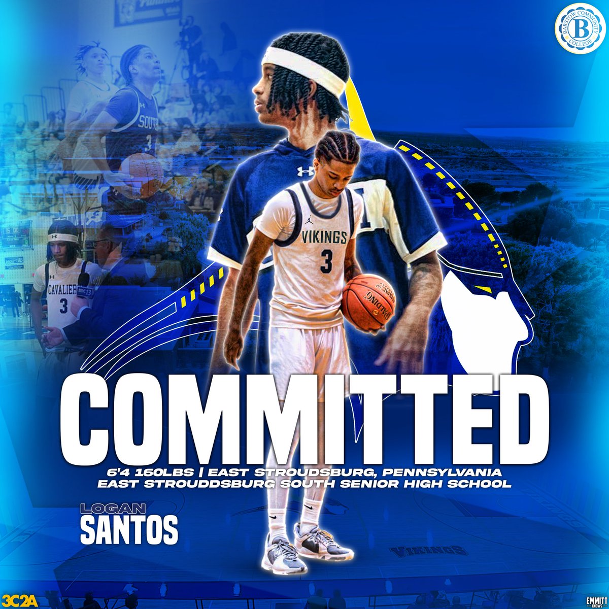 logansantos3_'s tweet image. Year 1 💙💛#Committed #GoVikings #EverythingEarned
@CoachAFermin @Barstow_MBB @sgnlthelgthoops