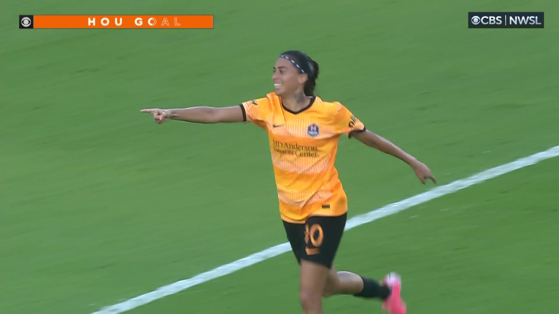 This one-time strike from Andressa 🔥