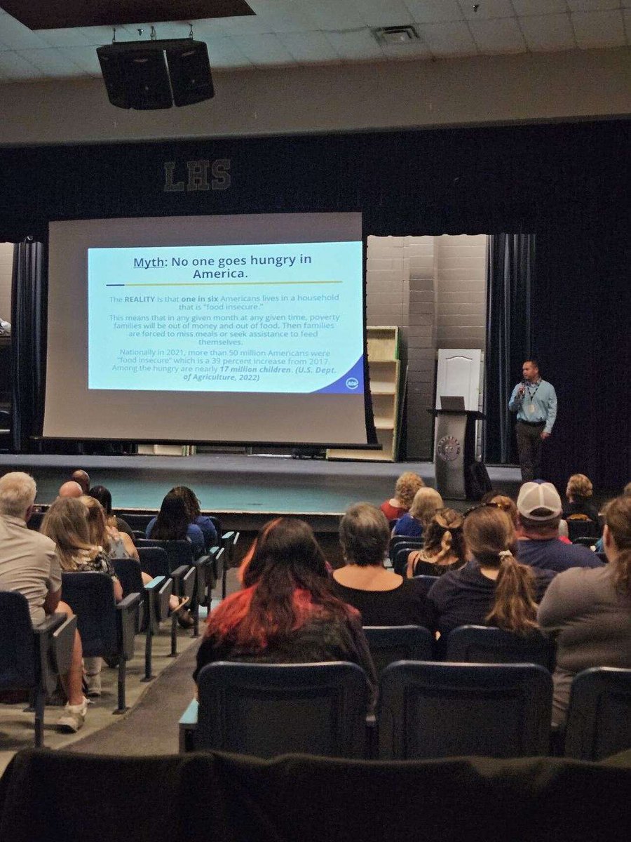 Huge shout out to Dr. Mark Gullion for delivering an excellent presentation to our staff on Teaching Students from Poverty! <a href="/LHSintheNews/">LaVergne High School</a> <a href="/MrGullion/">Mark Gullion</a>