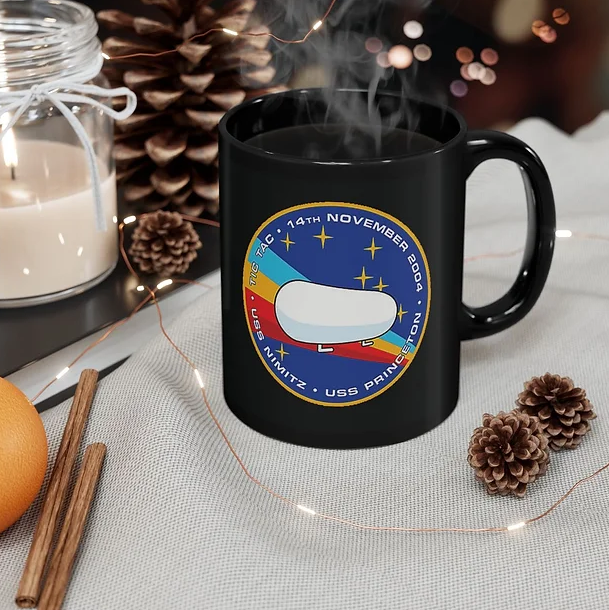 TshirtifyShop's tweet photo. Nimitz Tic Tac | Black Mug (11oz, 15oz)

Warm your soul with a nice cuppa out of this  black ceramic mug. Customize with cool designs, photos, or logos to make that “aaahhh!” moment even better.

https://t.co/yQkHE1NzAv  

#mug #tictac #pentagon #ufo #uap https://t.co/K5uCcimmNM