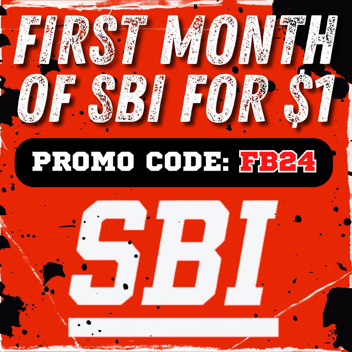 SBInsiderHQ's tweet image. 🚨𝐒𝐩𝐞𝐜𝐢𝐚𝐥 𝐎𝐟𝐟𝐞𝐫

Get your first month of Scarlet and Black Insider for just $1 using code 𝗙𝗕𝟮𝟰! 

Stay in the loop with all things #RedRaider Football. Hurry, this deal expires when Texas Tech kicks off on August 31st! #WreckEm

scarletandblackinsider.com