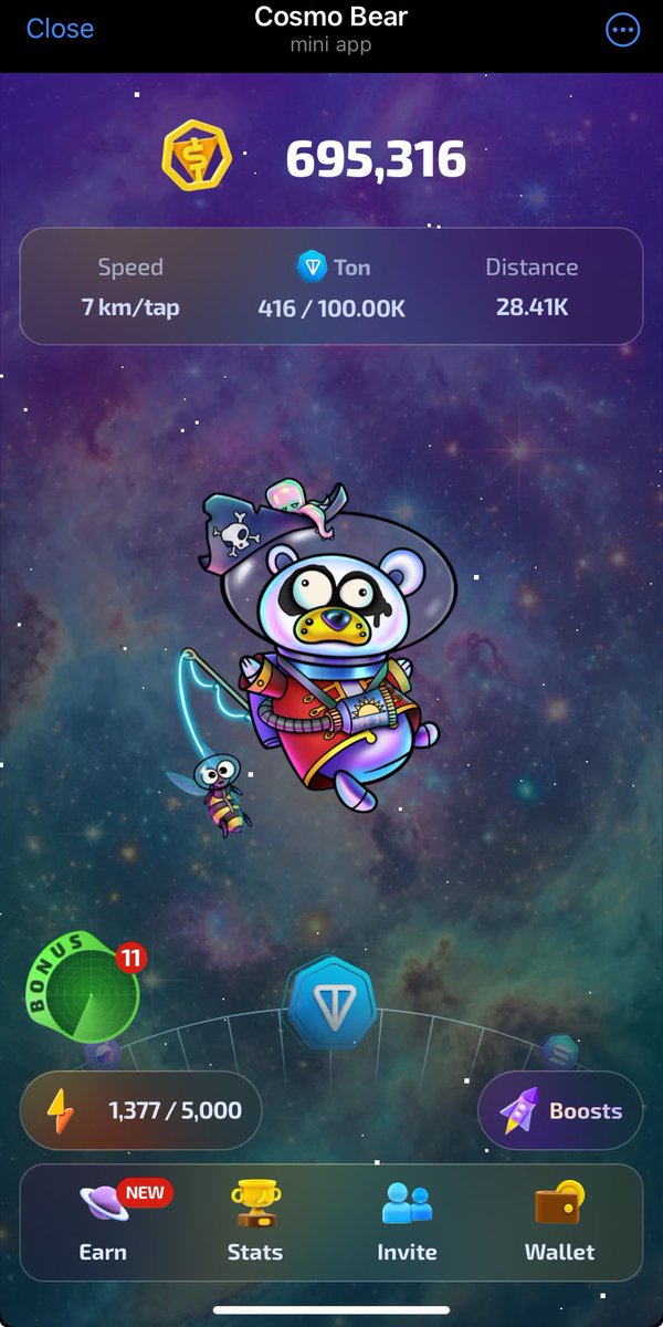 Grrrr!! Say hello to my one-of-a-kind <a href="/CosmoBear_io/">Cosmo</a>!

I'm convinced it's the absolute cutest. Smash that like button and help us clinch the Cutie of the Bears title and a huge reward!

#CosmoBear