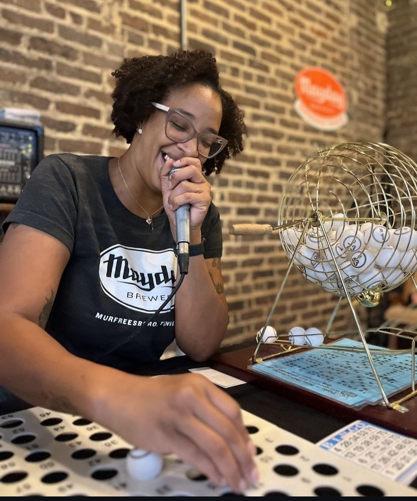 Bingo tonight at 6:30-8pm. #lovethepeople #lovethebeer #beerhugsandrockandroll #pizzaandbeer #middletn #drinklocal #craftbeer #mayday 🍕🍺 #bingo