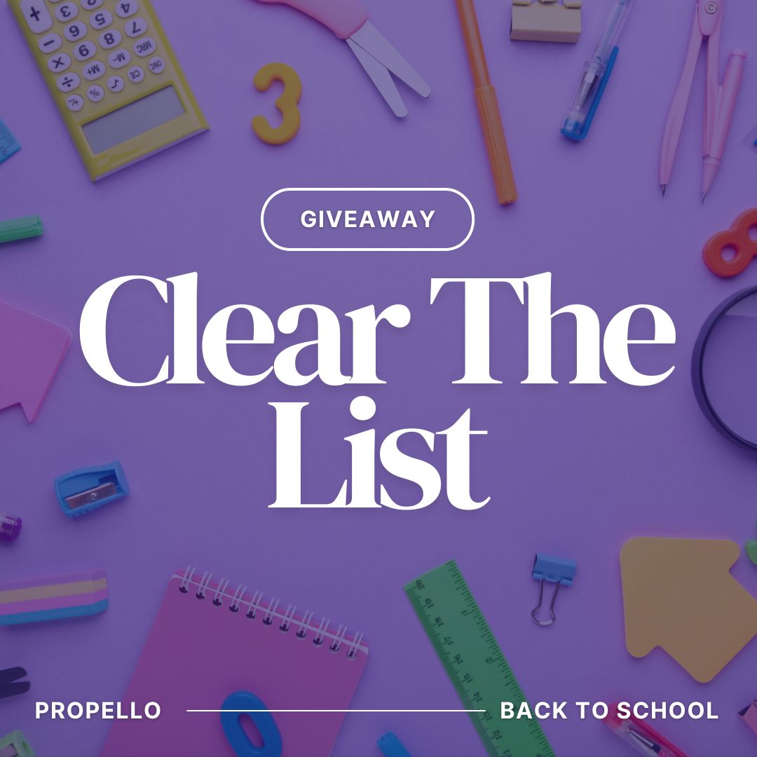 Teachers, it's time for a new school year... that means it's also time to celebrate YOU by clearing your lists! 🛒✨ 

Every week in August we will share a new way for you to win. Ready for week one?

🌟We are clearing an item off of 10 teacher's wishlists! 🌟

To Enter:

📲