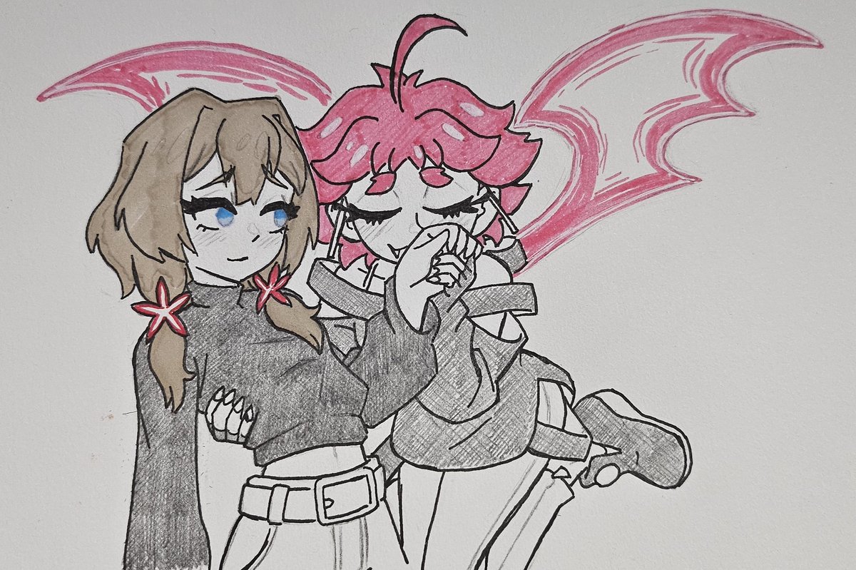 CadenaValkyrie's tweet photo. Been enjoying #mayonakapunch , decided to do a little fanart for it https://t.co/zO40iwfUJc