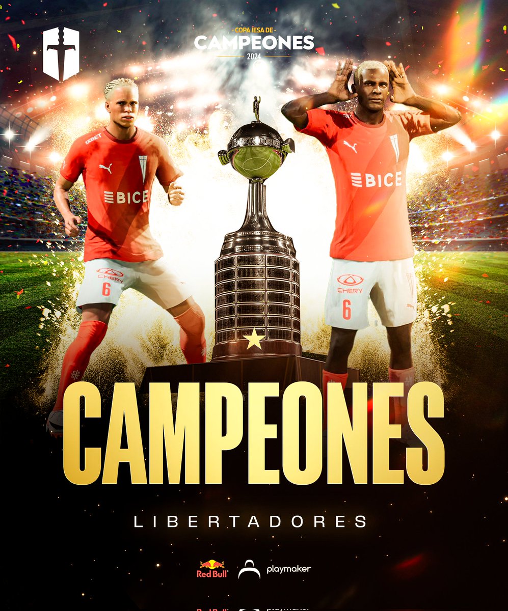 Finalmente CAMPEONES 🏆

Una libertadores que representa mucho para nuestros jugadores y para estos colores.

Gracias a todos por apoyarnos en la misión de ser los mejores en esta disciplina, vamos por más.

#VamosCruzados 💙🤍