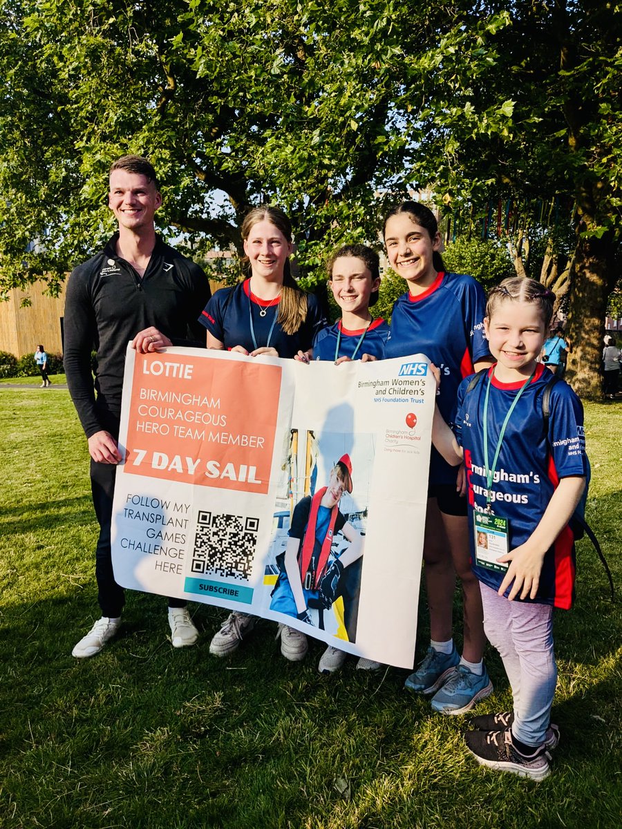 Lottie Bryon-Edmond (@chipbeblog) on Twitter photo With my 43 other team mates <a href="/Bham_Childrens/">Bham Children's Hosp ๐</a> whilst they compete in over 25 sports. I'm sailing alongside in my 7 day sailing challenge to try and raise a permanent memorial <a href="/TorbaySDevonNHS/">Torbay and South Devon NHS Foundation Trust</a> to thank donors and families at gofund.me/37152376 thanks team and <a href="/BenFrancis1992/">Ben Francis MBE</a> With my 43 other team mates <a href="/Bham_Childrens/">Bham Children's Hosp ๐</a> whilst they compete in over 25 sports. I'm sailing alongside in my 7 day sailing challenge to try and raise a permanent memorial <a href="/TorbaySDevonNHS/">Torbay and South Devon NHS Foundation Trust</a> to thank donors and families at gofund.me/37152376 thanks team and <a href="/BenFrancis1992/">Ben Francis MBE</a>