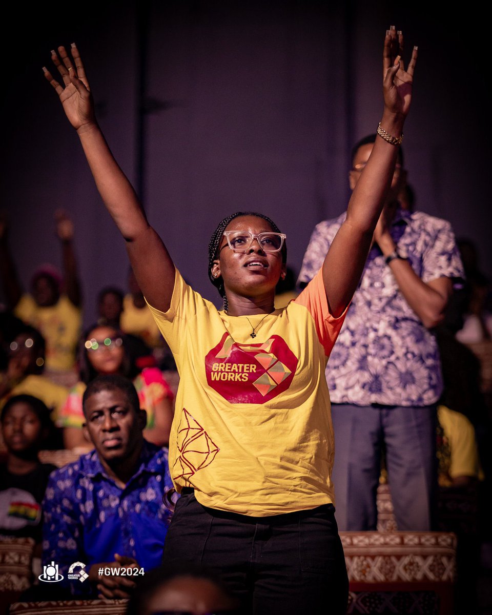 Even before he came, the whole auditorium was charged🔥🎶

<a href="/nathanielblow/">Nathaniel Bassey</a>, ministers next🎺.
 
#GW2024 #WeAreICGC