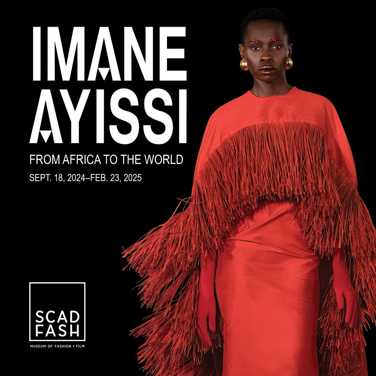 Opening Sept. 18 at #SCADFASH, “Imane Ayissi: From Africa to the World” 

Join #SCAD FASH before Sept. 12 and receive an invitation to meet the designer at our private member’s preview reception.