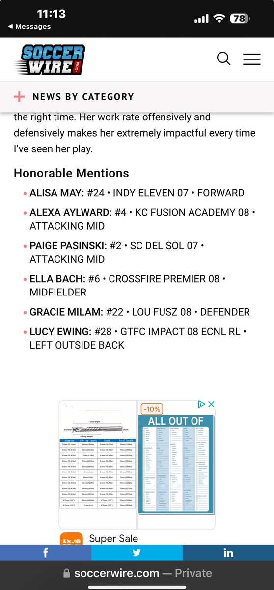 Proud of you <a href="/alexa_aylward/">Alexa Aylward</a> - well deserved! 😎<a href="/Hoffer09/">Brian Hoffman</a>