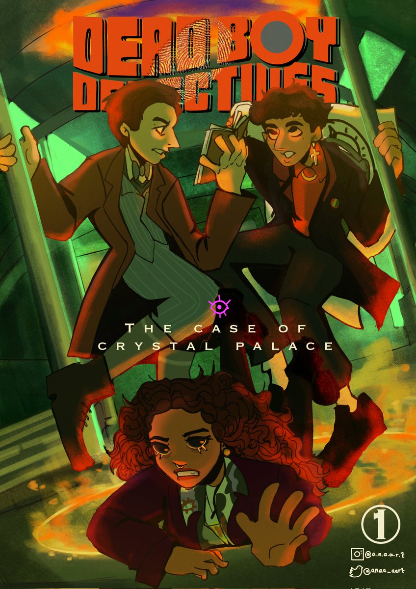 anaa_aart's tweet photo. Dbd episodes as Comic Covers💥
Part 1: The Case of Crystal Palace.

[#DeadBoyDetectives #RenewDeadBoyDetectives] https://t.co/kPM4t74yf2