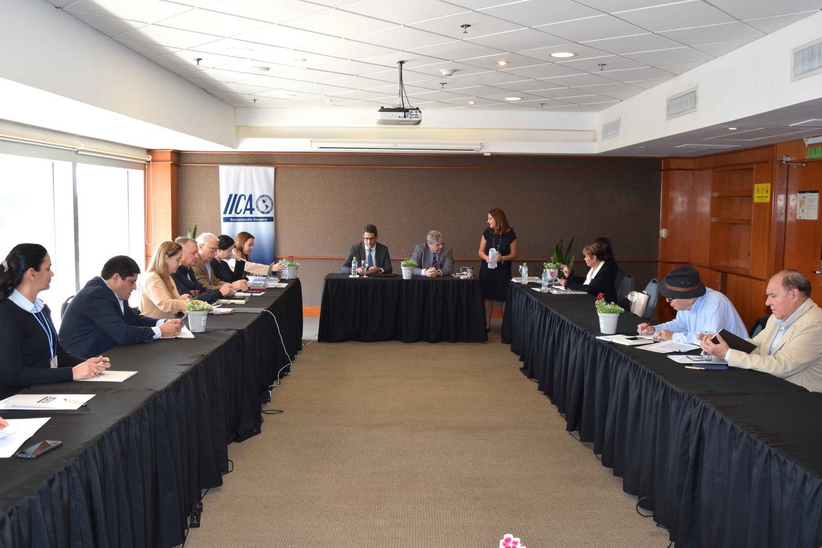 Fortaleciendo las capacidades técnicas del sector privado en temas vinculados con la política comercial agrícola en Paraguay. Evento organizado conjuntamente por el <a href="/mreparaguay/">Ministerio de Relaciones Exteriores</a> y el <a href="/IICAnoticias/">IICA</a> en el Sheraton Asunción Hotel.