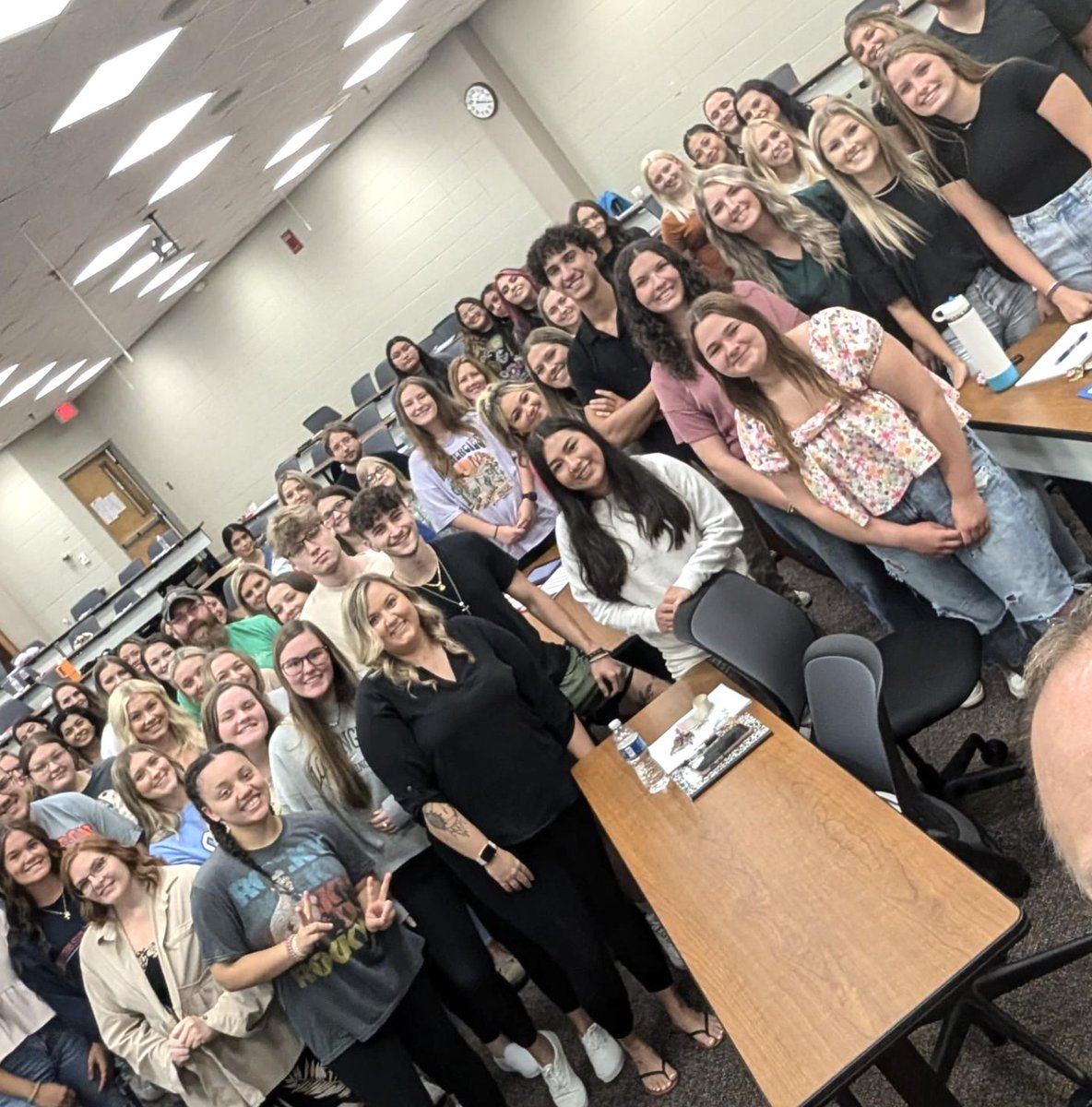 Had the pleasure of welcoming the class of nursing students. You make us proud!