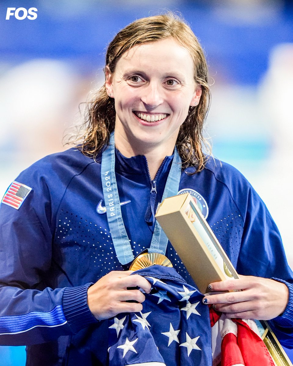 • 8x Gold-Medalist
• 21x World Champion
• 16x World Record Breaker
• Presidential Medal of Freedom
• New York Times Best-Selling Author

The most decorated American woman in Olympic HISTORY: Katie Ledecky 🇺🇸