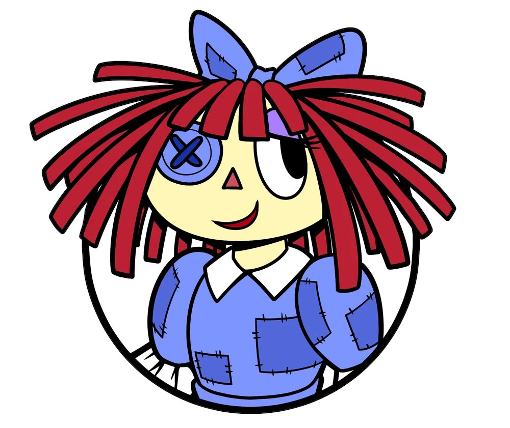 LMAOZoner's tweet photo. CHARACTER  
Nᴀᴍᴇ﹕Ragatha
Fʀᴏᴍ﹕The Amazing Digital Circus

#TheAmazingDigitalCircus #GlicthProductions https://t.co/qJWt93ywWk
